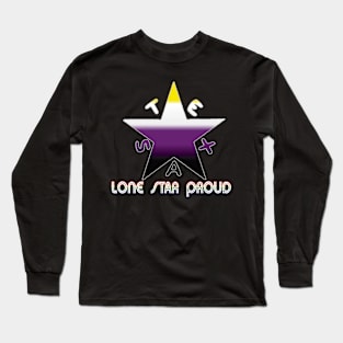 Texas Pride- Nonbinary Long Sleeve T-Shirt